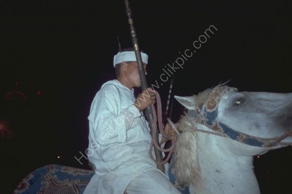 Moroccan Horseman, Marrakesch